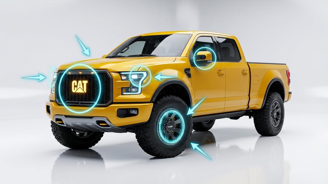 2026 Caterpillar Heavy-Duty Truck Concept Unveiled in the USA