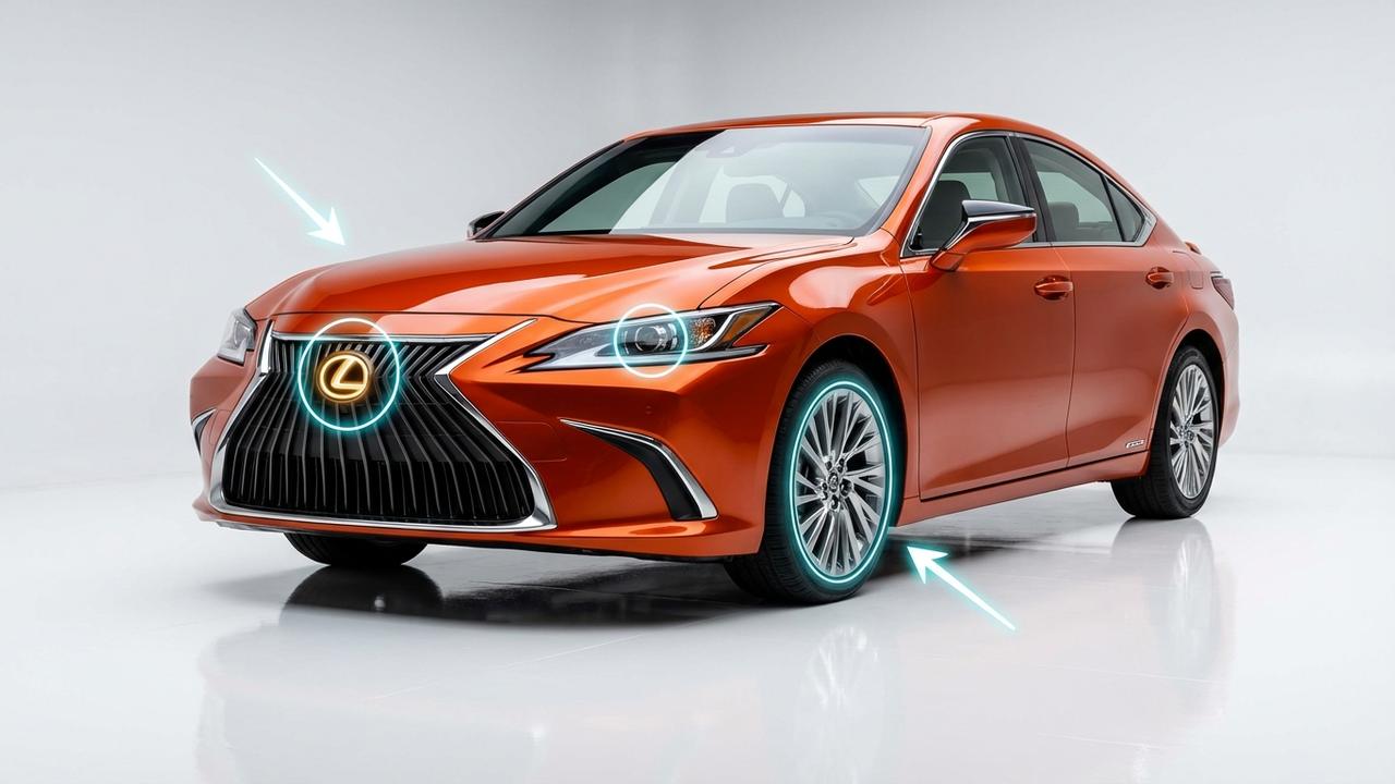2026 Lexus ES Hybrid and EV Unveiled for USA Buyers