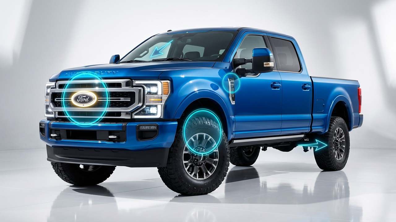 2027 Ford Super Duty Unveiled in the USA