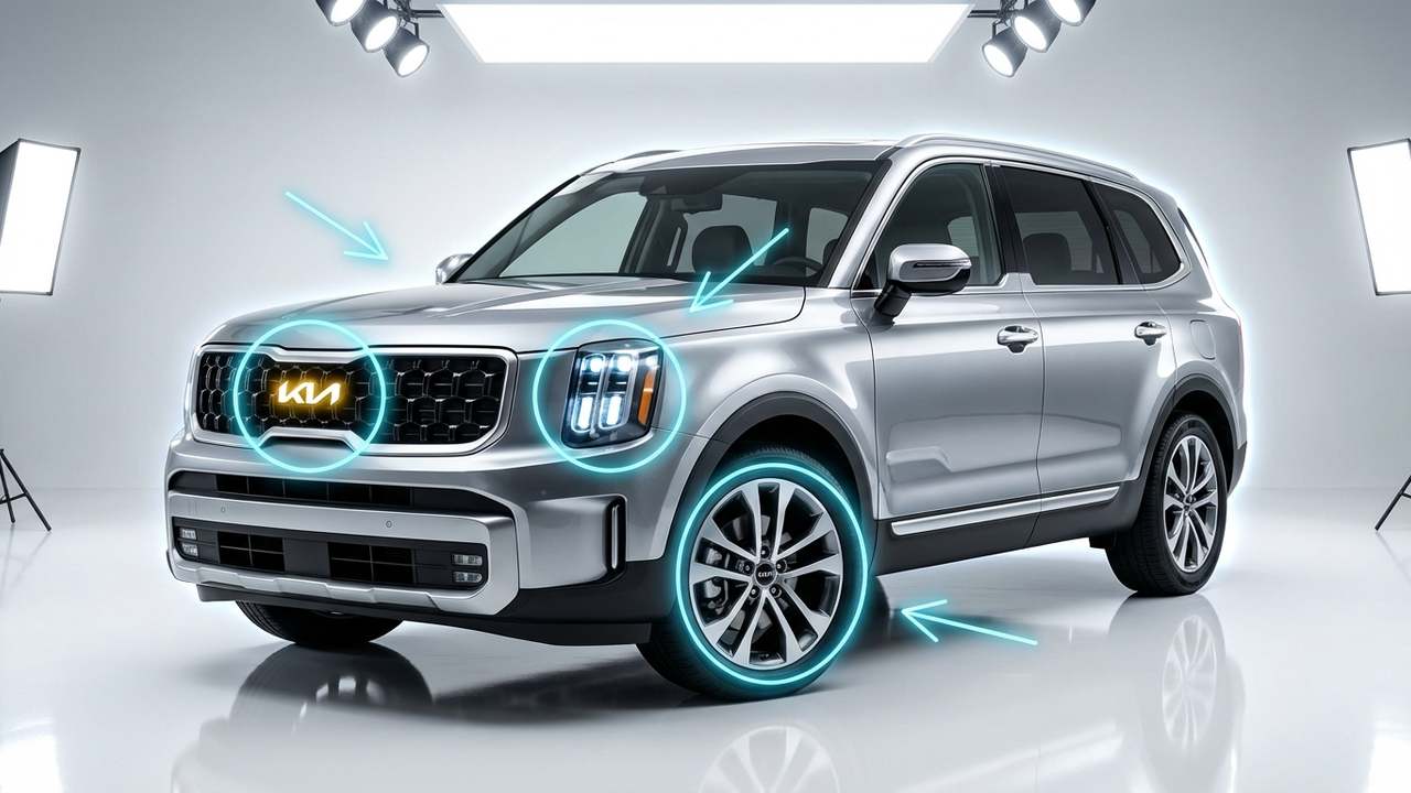 2027 Kia Telluride Hybrid Revealed for the USA
